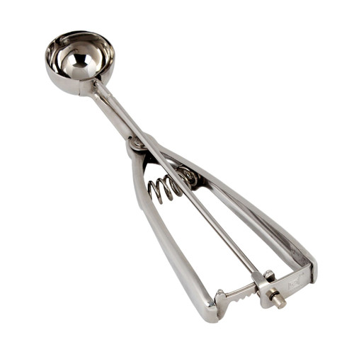 Thunder Group SLDA070 0.5 Oz. Stainless Steel Ambidextrous Twin Grip Handle Disher