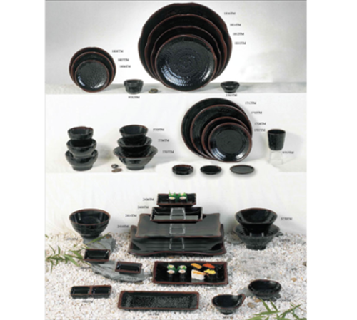 Thunder Group 9753TM 8 Oz. Tenmoku Melamine Mug