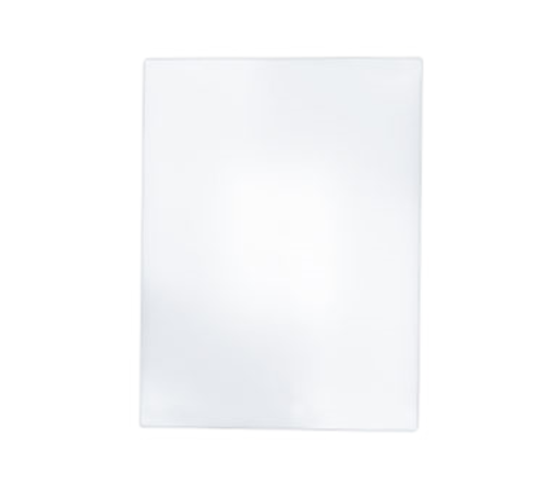 Thunder Group PLCB017 30" W x 20" D x 1.13" H White High-Density Polyethylene Cutting Board