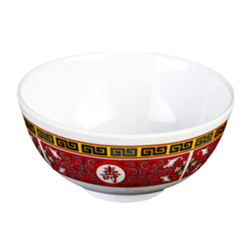 Thunder Group 3004TR 12 Oz. Melamine Longevity Round Rice Bowl