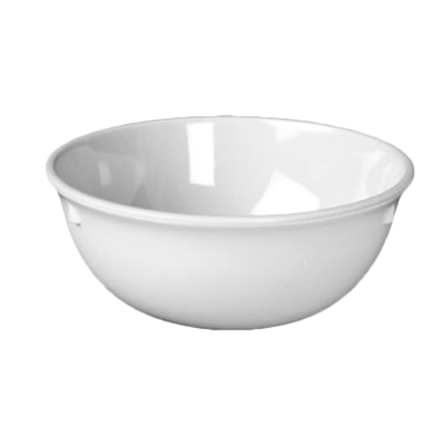 Thunder Group NS315W 15 Oz. NuStone White Melamine Nappie Bowl