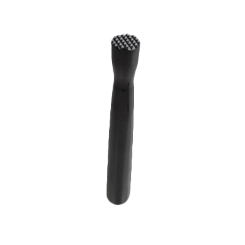 Thunder Group PLML008N 8" L Black Plastic Netted Head Muddler