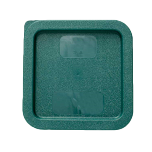Thunder Group PLSFT0204C Green Plastic Food Storage Container Cover for 2 and 4 Qt.