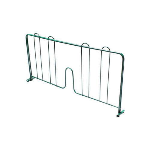 Thunder Group CMDE014 14" L Green Epoxy Coated Shelf Divider