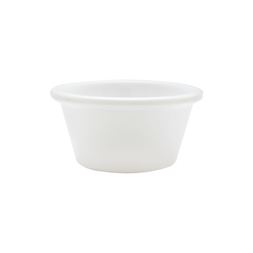 Thunder Group ML536W1R 2.5 Oz. White Round Melamine Ramekin