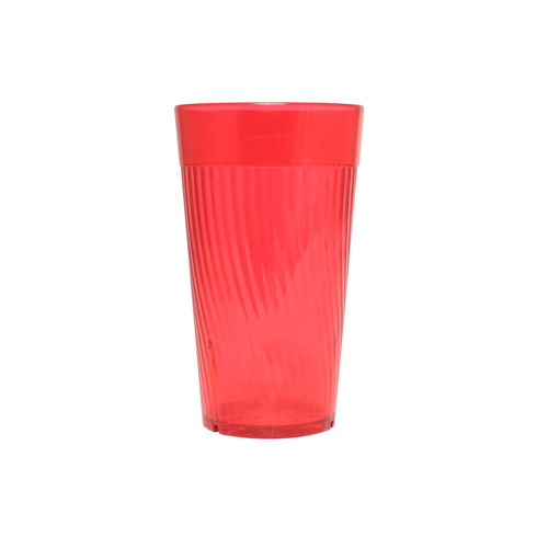 Thunder Group PLPCTB314RD 14 Oz. Red Polycarbonate Tumbler