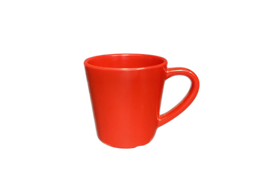 Thunder Group CR9018PR 7 Oz. Pure Red Melamine Mug or Cup