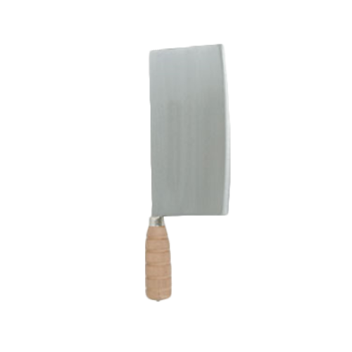 Thunder Group SLKF016 8" Cast Iron Blade Wood Handle Bone Knife