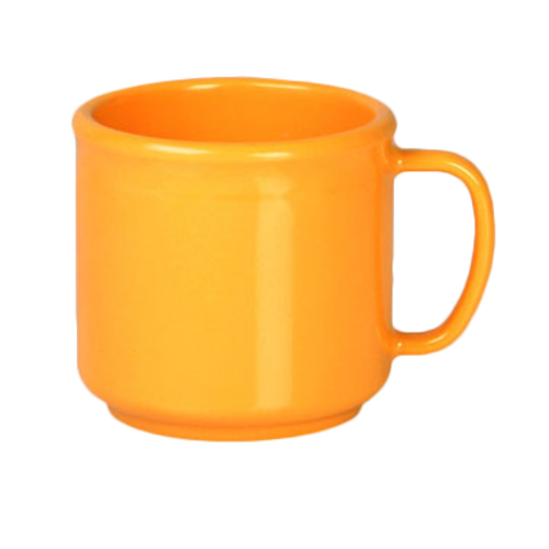 Thunder Group CR9035YW 10 Oz. Yellow Melamine Mug