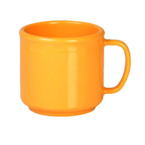 Thunder Group CR9035YW 10 Oz. Yellow Melamine Mug