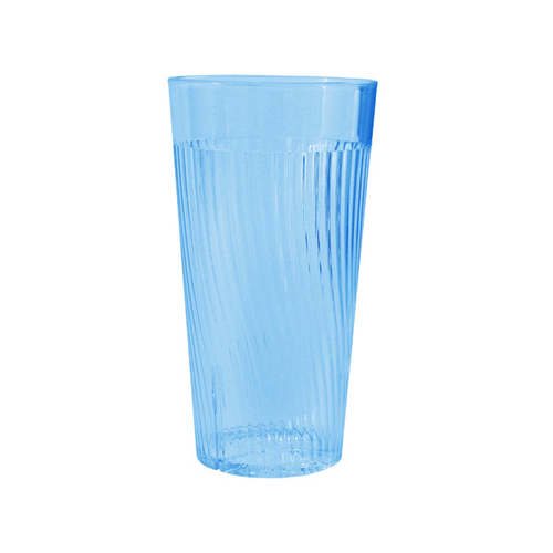 Thunder Group PLPCTB324BL 24 Oz. Blue Polycarbonate Tumbler