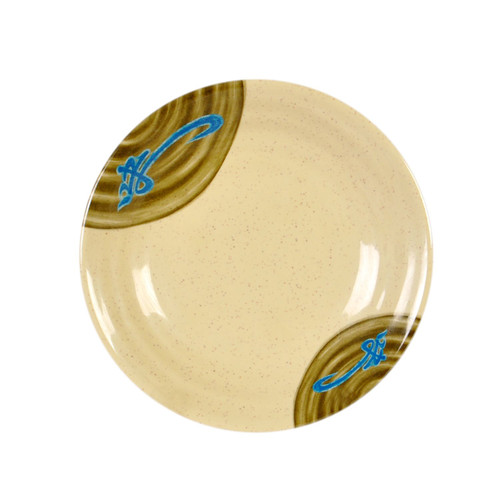 Thunder Group 1350J 5.13" Dia. Melamine Wei Round Soup Plate
