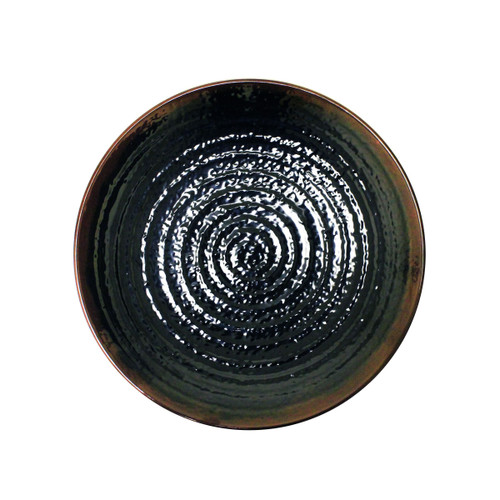 Thunder Group 1712TM11.75" Dia. Melamine Tenmoku Round Plate