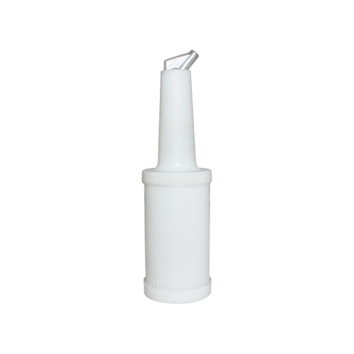 Thunder Group PLSNP01W 1 Qt. White Plastic Storer and Pour