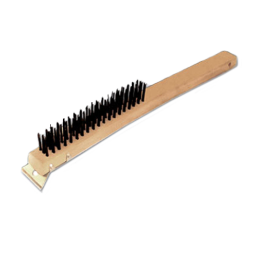 Thunder Group WDBS01414" L Wood Handle Heavy-Duty Wire Brush