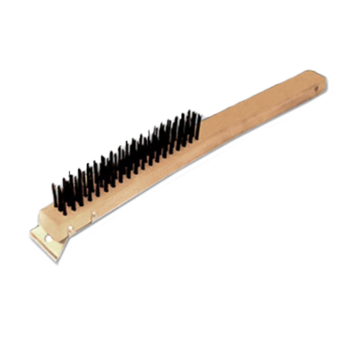 Thunder Group WDBS01414" L Wood Handle Heavy-Duty Wire Brush