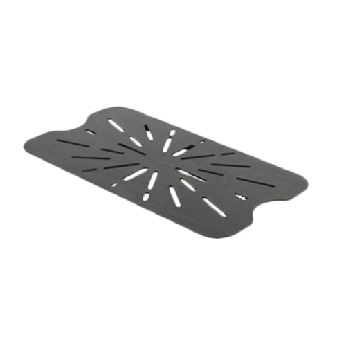 Thunder Group PLPA7000DSBK Full Size Black Polycarbonate Drain Shelf