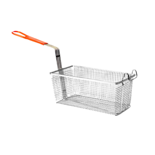 Thunder Group SLFB008 12.13" Nickel Plated Rectangular Fry Basket