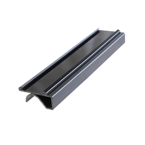 Thunder Group PLSL116BK 6" L Black Plastic Shelf Label