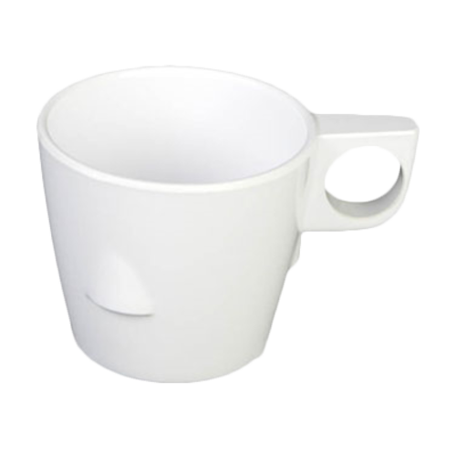 Thunder Group ML9011W 7 Oz. White Melamine Cup