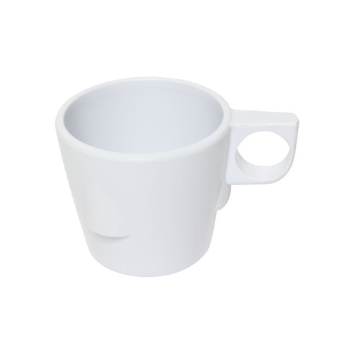 Thunder Group ML9011W 7 Oz. White Melamine Cup