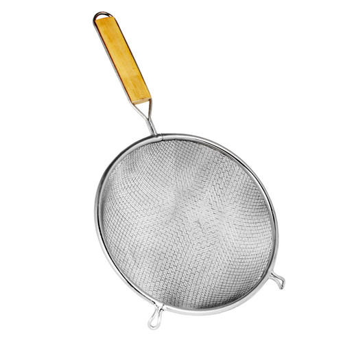 Thunder Group SLSTN3408 8" Dia. Tin Plated Double Mesh Strainers