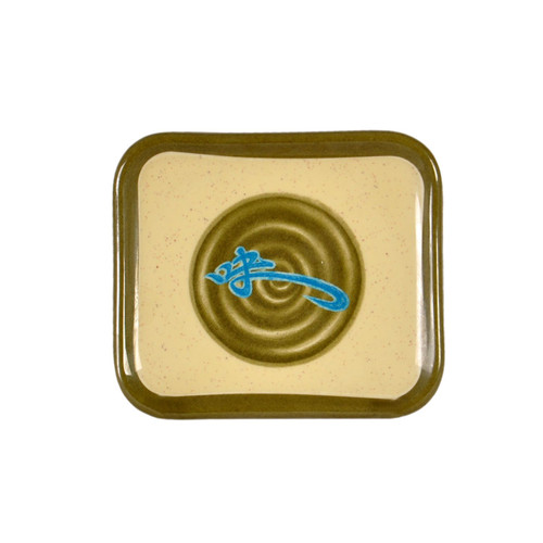 Thunder Group 1202J 5.5" W x 4.75" D Melamine Wei Plate