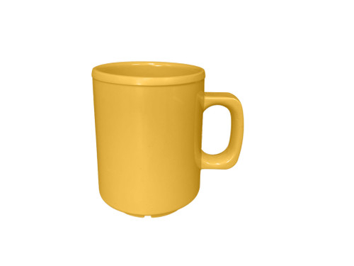 Thunder Group CR9010YW 8 Oz. Yellow Melamine Mug