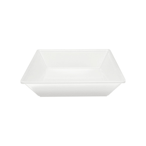 Thunder Group PS5010W 80 Oz. Passion White Square Melamine Bowl