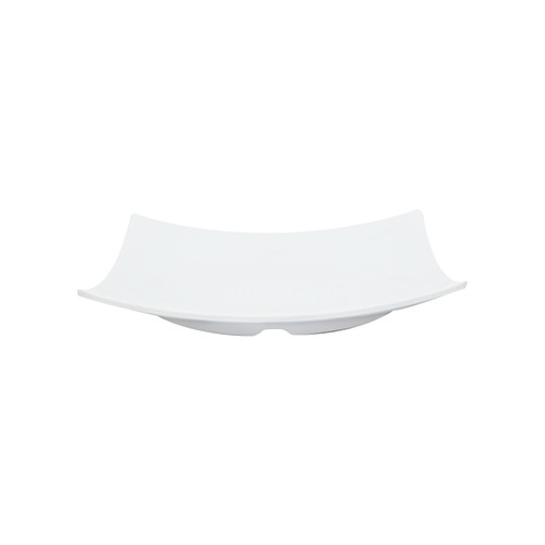 Thunder Group 24006WT 6" x 6" White Square Melamine Classic Plate