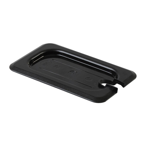 Thunder Group PLPA7190CSBK Black Polycarbonate Food Pan