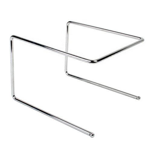 Thunder Group CRPTS997 9" W x 6.5" H Chrome-Plated Wire Pizza Stand