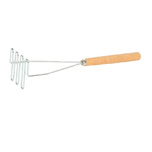 Thunder Group SLTMA024 24" L Stainless Steel Zig Zag Potato Masher