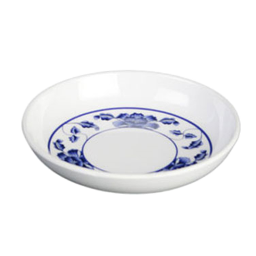 Thunder Group 102.8TB 2 Oz. Melamine Lotus Sauce Dish