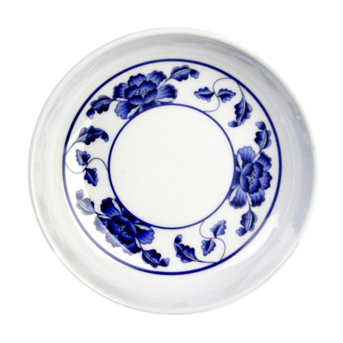 Thunder Group 102.8TB 2 Oz. Melamine Lotus Sauce Dish
