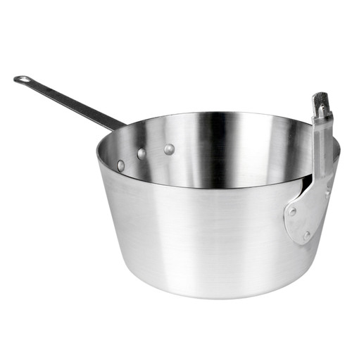 Thunder Group ALSF003 10 Qt. Aluminum Mirror Finish Fry Pot
