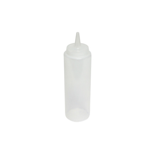 Thunder Group PLTHSB008C 8 Oz. Clear Plastic Squeeze Bottle