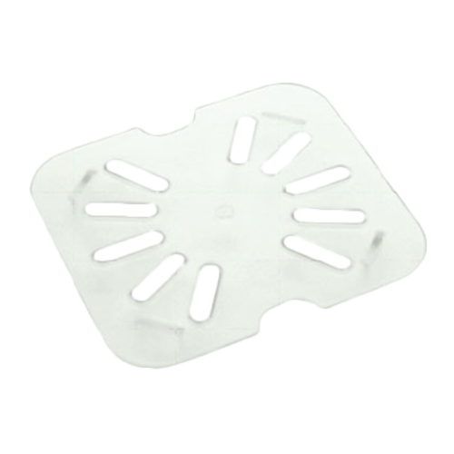 Thunder Group PLPA7140DS 1/4 Size Clear Polycarbonate Drain Shelf