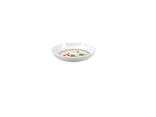 Thunder Group 1003TP 3 Oz. Melamine Peacock Sauce Dish