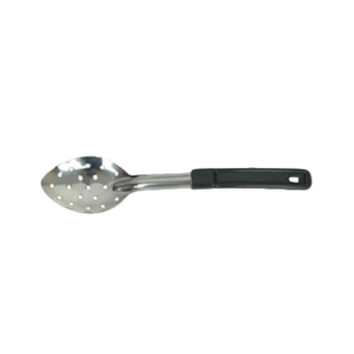Thunder Group SLPBA313 15" L Black Stainless Steel & Plastic Insulated Handle Basting Spoon