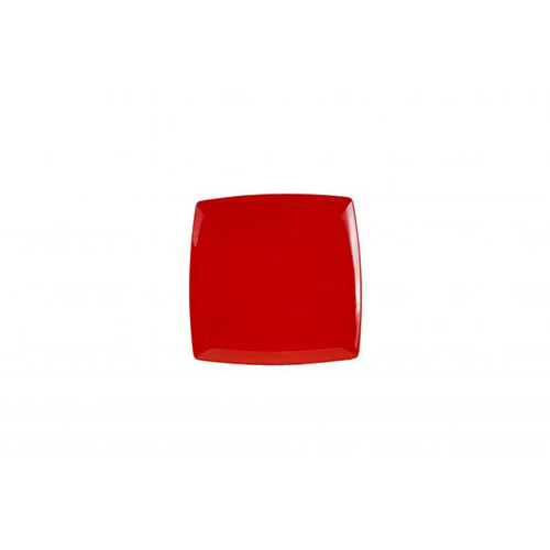 Thunder Group 29006PR Red Melamine Square Plate