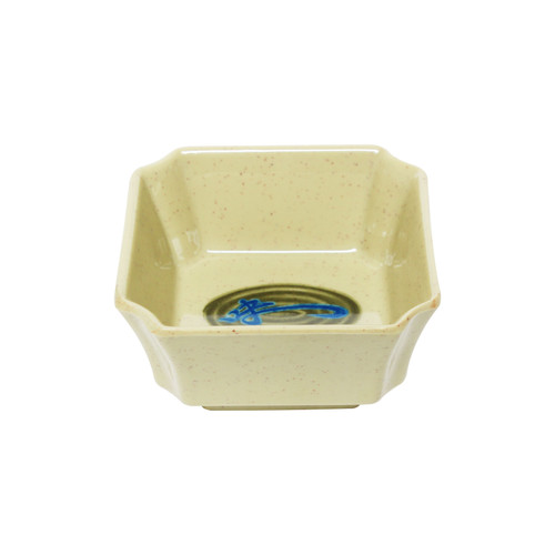 Thunder Group 1002J 4 Oz. Melamine Square Wei Side Bowl