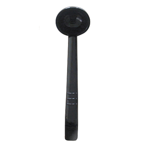Thunder Group PLOP010BK 1 Oz. Black Polycarbonate One Piece Ladle