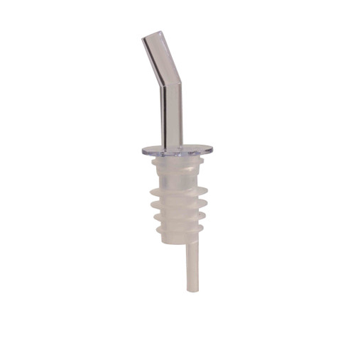 Thunder Group PLPR800CL Clear SAN (Plastic) Free Flow Liquor Pourer