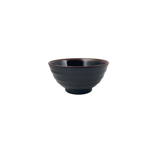 Thunder Group 5765TM 32 Oz. Melamine Tenmoku Soup Bowl