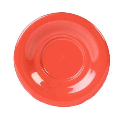 Thunder Group CR9303RD 5.5" Dia. Orange Melamine Saucer