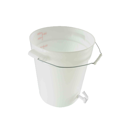 Thunder Group PLBD006PP 6 Gal. White Polypropylene with Faucet Beverage Dispenser