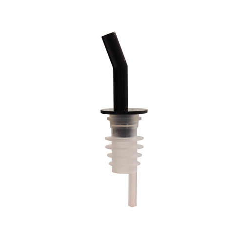 Thunder Group PLPR800BK Black Plastic Liquor Pourer