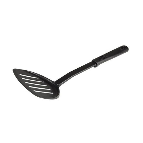 Thunder Group PLPP010BK 12" L Black Nylon Slotted Turner