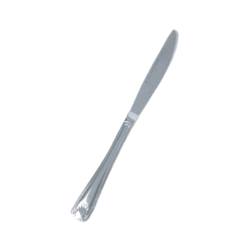 Thunder Group SLSS009 8.9" L Stainless Steel Solid Handle Dinner Knife